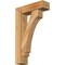 Ekena Millwork Imperial Block Rough Sawn Bracket w/ Offset Brace, Western Red Cedar, 6"W x 20"D x 32"H BKT0604X20X32IMP05RWR - alternate 1
